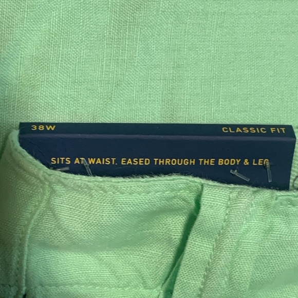 Polo Ralph Lauren Linen Shorts Classic Fit Men’s Waist 38 NWT - Picture 4 of 8